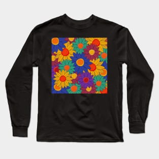 flower power daisy design Long Sleeve T-Shirt